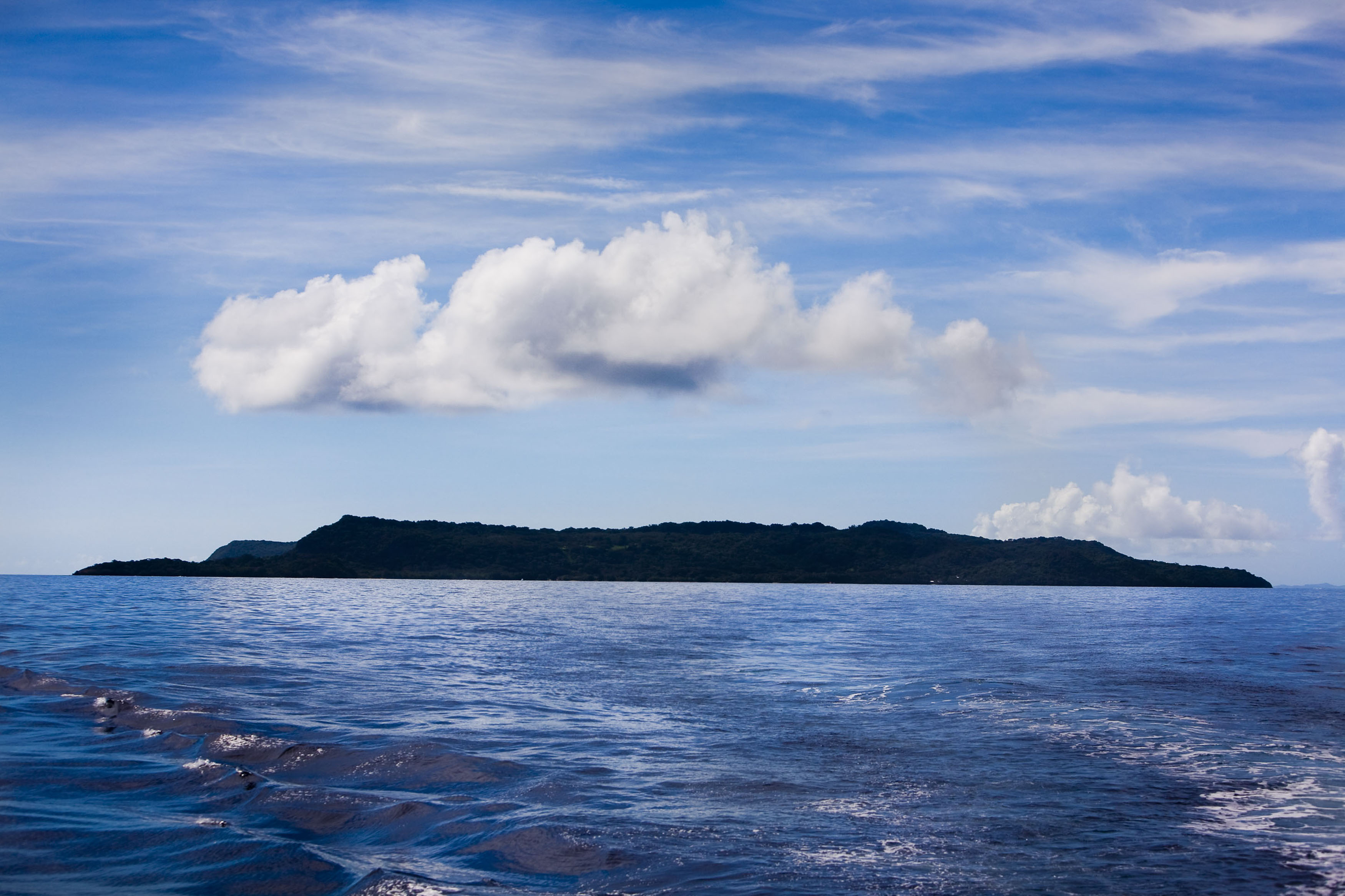 Naitauba in silhouette