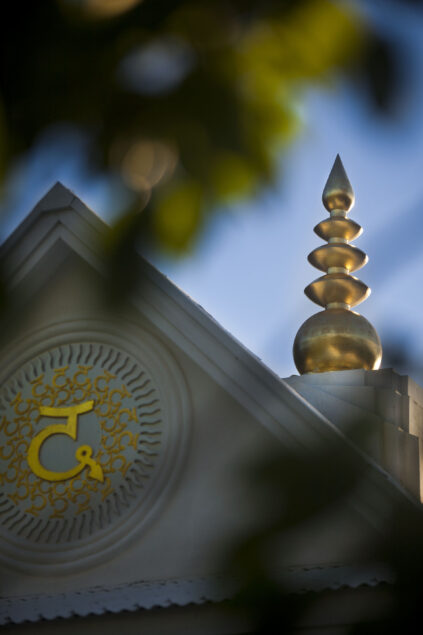 Temple roof and spire