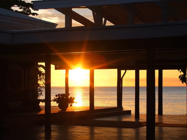 The Matrix at sunrise