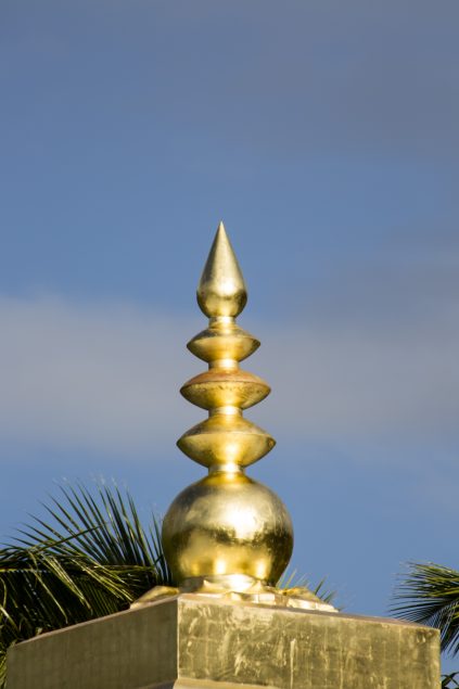 Temple spire