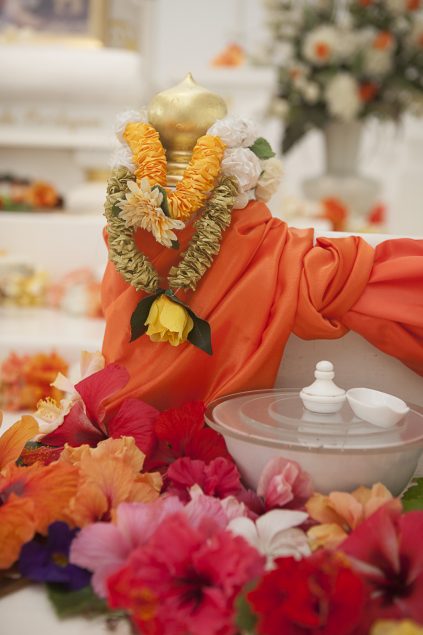 Flowers and adornments