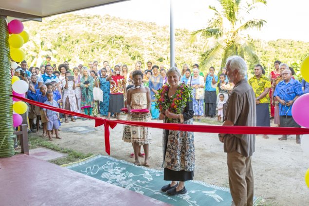Opening ceremony for new Naitauba school